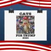Cats For Trump 2024 Posters