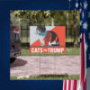 Cats For Trump Vance Yard Sign, Trump Vance Yard Sign, Republican Garden Sign