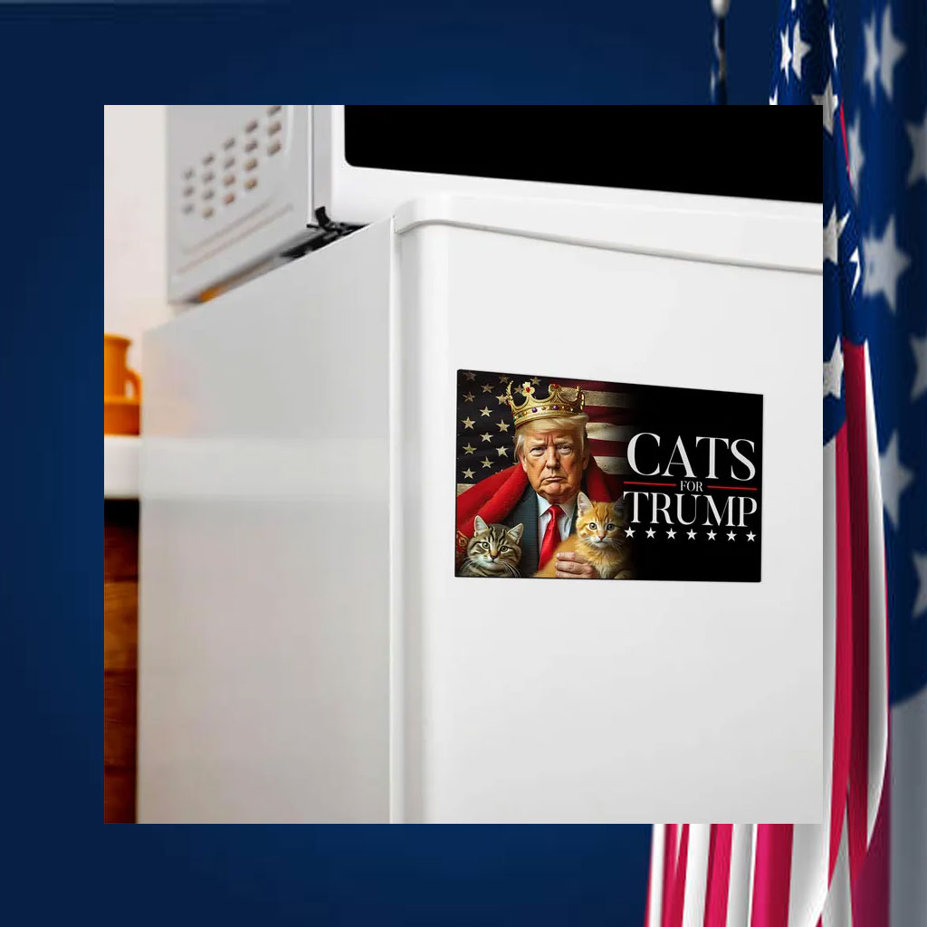 Cats for Trump Magnet, Donald Trump Car Magnet