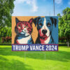 Dogs And Cats For Trump Vance Yard Sign, Trump Vance Yard Sign