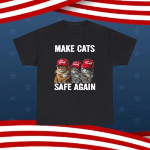 Official Cats for Trump Make cats safe again America Shirt