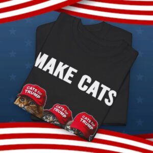 Official Cats for Trump Make cats safe again America Shirt