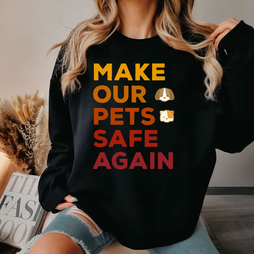 Trump 2024, Make Our Cats Safe Again shirt