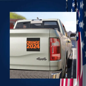 Trump Orange 2024 Car Magnet