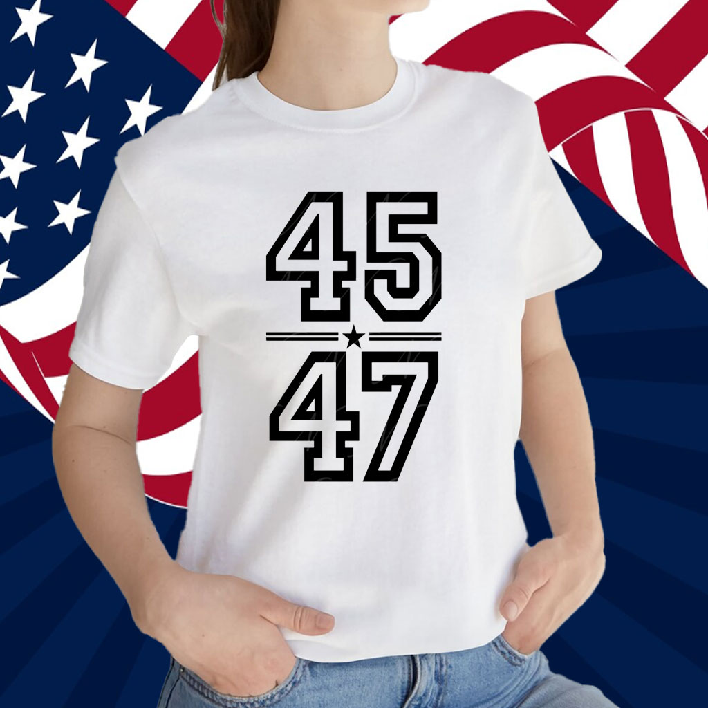 45 47 Trump Shirt for Men & Women