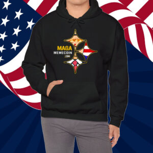 Antonio Brown Wearing Trump Maga Memecoin.Com Shirt