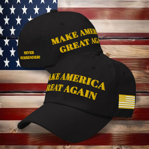 OFFICIAL BLACK AND GOLD MAGA HAT