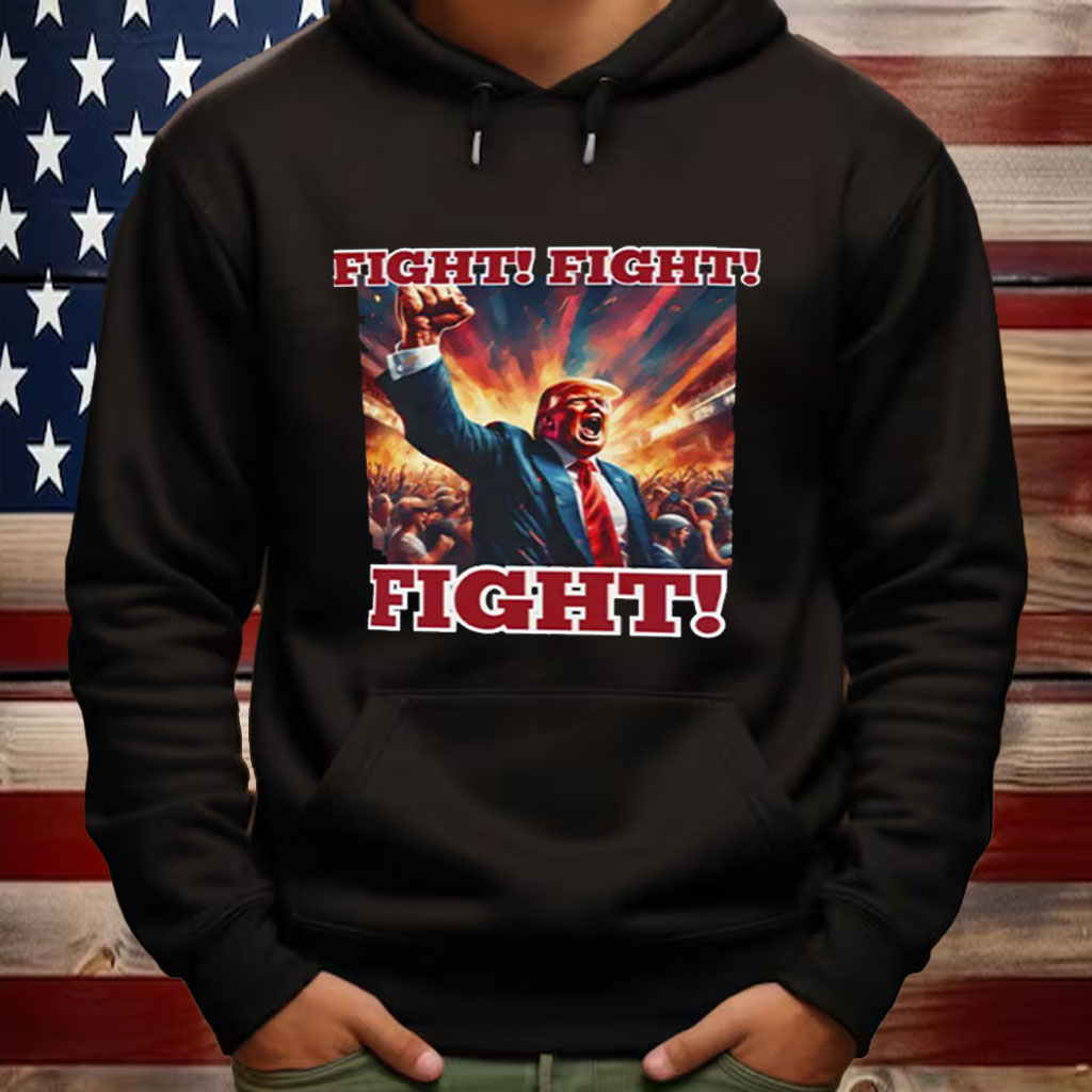 Be Patriotic by Fighting Back Today T-Shirt – FIGHT Tee for Pro-Trump Supporters!