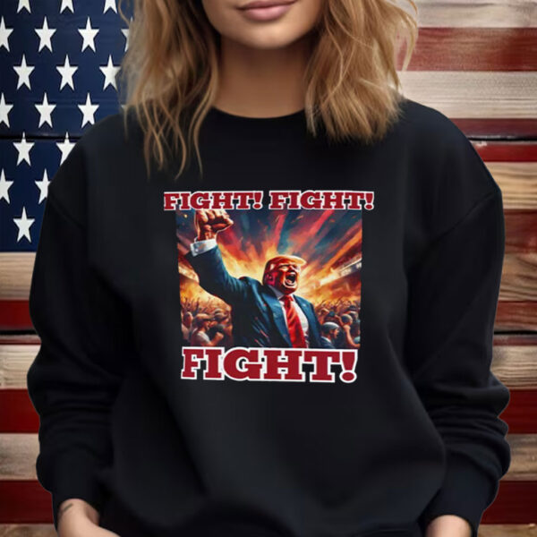 Be Patriotic by Fighting Back Today T-Shirt – FIGHT Tee for Pro-Trump Supporters!