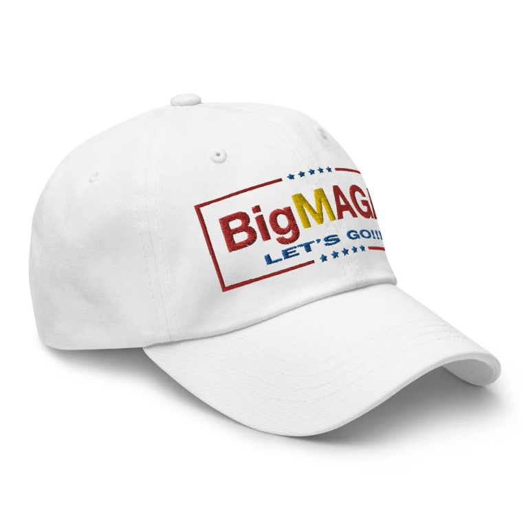 Big MAGA Let's Go! MagaDonalds Cap
