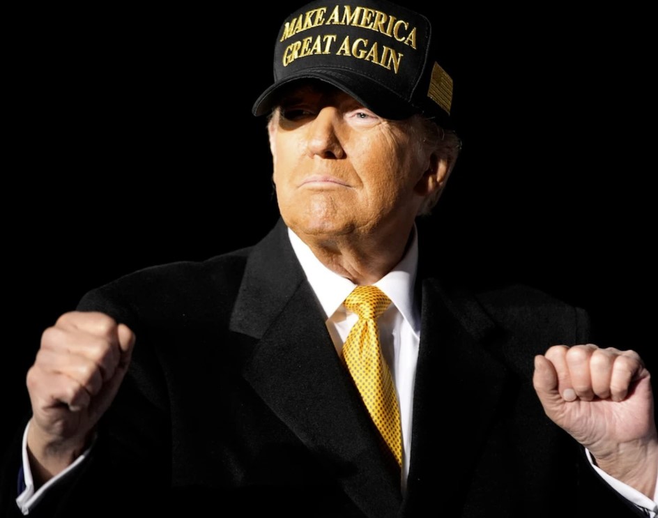 DARK GOLD MAGA HAT