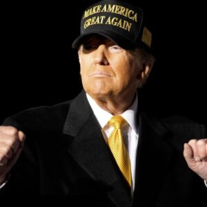 TRUMP GOLD MAGA HAT