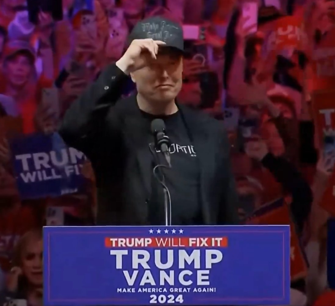 Black Gothic Maga Hat