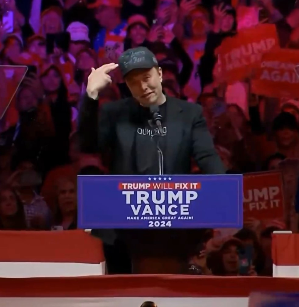 Dark Gothic MAGA Hat Make America Great Again