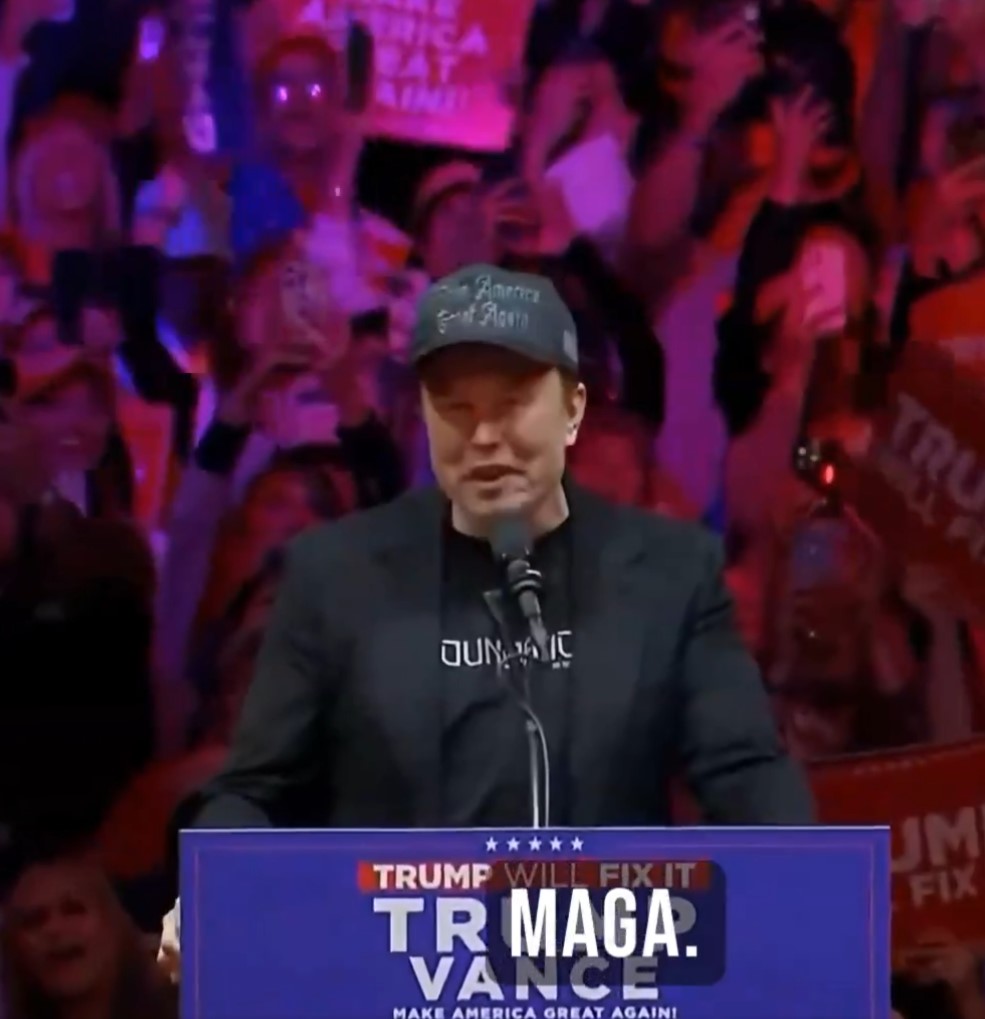 Dark Gothic MAGA Hat Cap