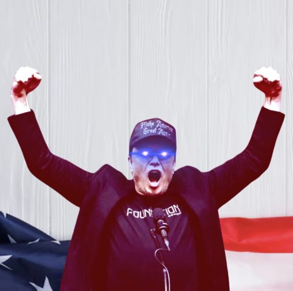 Elon Musk Dark Gothic MAGA Hat Trump 2024 Black Hat