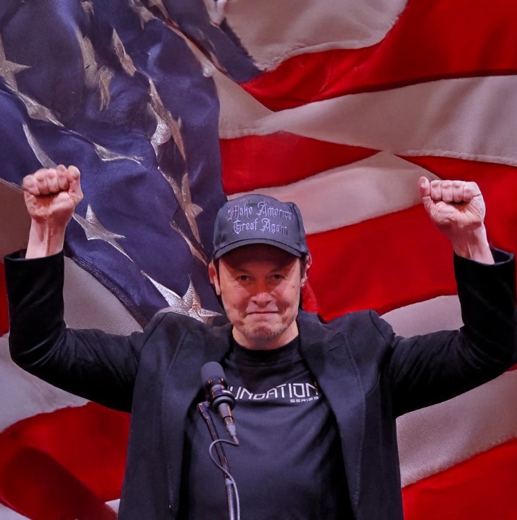 Dark Gothic MAGA cap