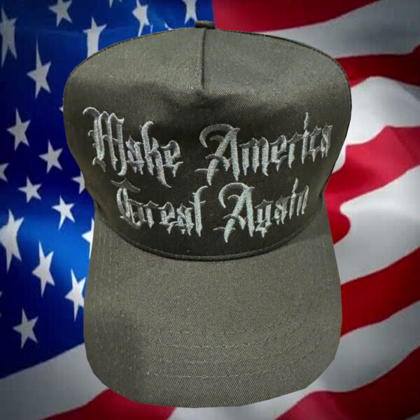 Dark Gothic MAGA cap