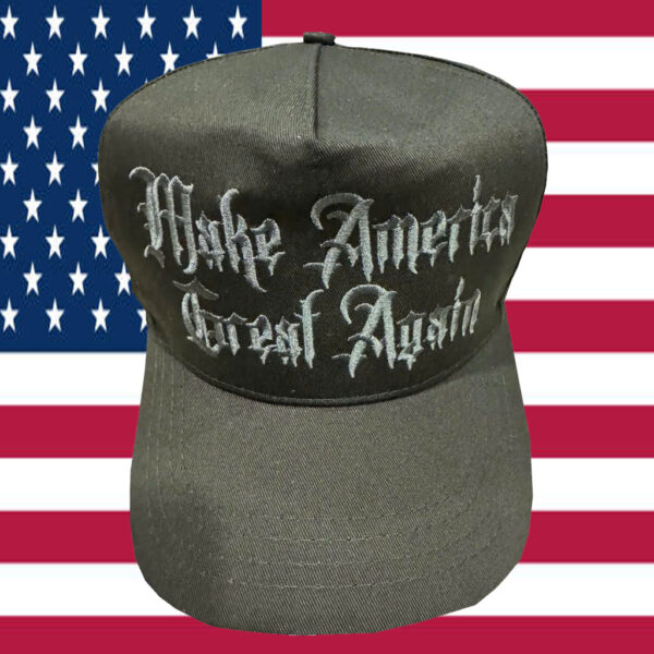 Dark Gothic MAGA hat