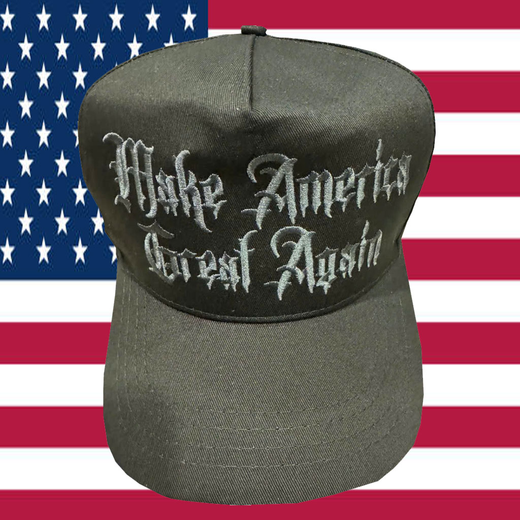 Dark Gothic MAGA hat