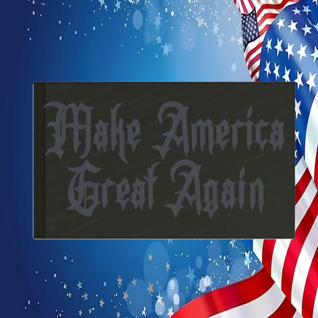 Dark Gothic Maga Flag
