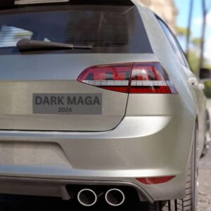 Dark MAGA Car Magnet