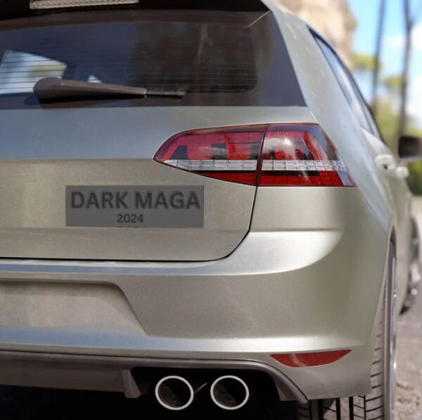 Dark MAGA Car Magnet