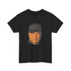 Dark MAGA, Elon Musk, MAGA, Trump T-Shirt Front