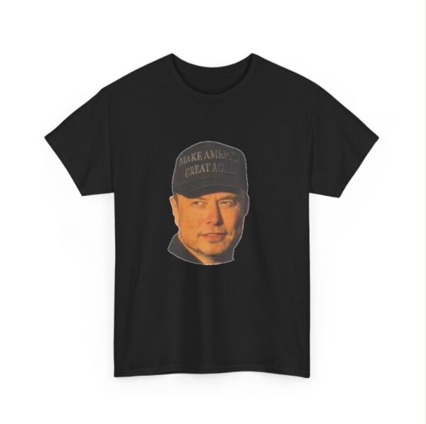 Dark MAGA, Elon Musk, MAGA, Trump T-Shirt Front