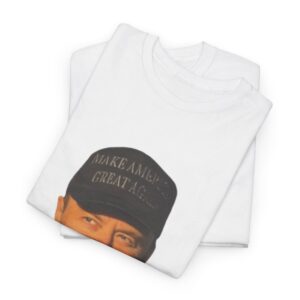 Dark MAGA, Elon Musk, MAGA, Trump T-Shirt (Color White, Front)