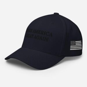 Dark MAGA Make America Great Again Hat