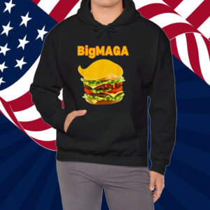 Donald Trump Cheeseburger Big MAGA Hamburger Shirt
