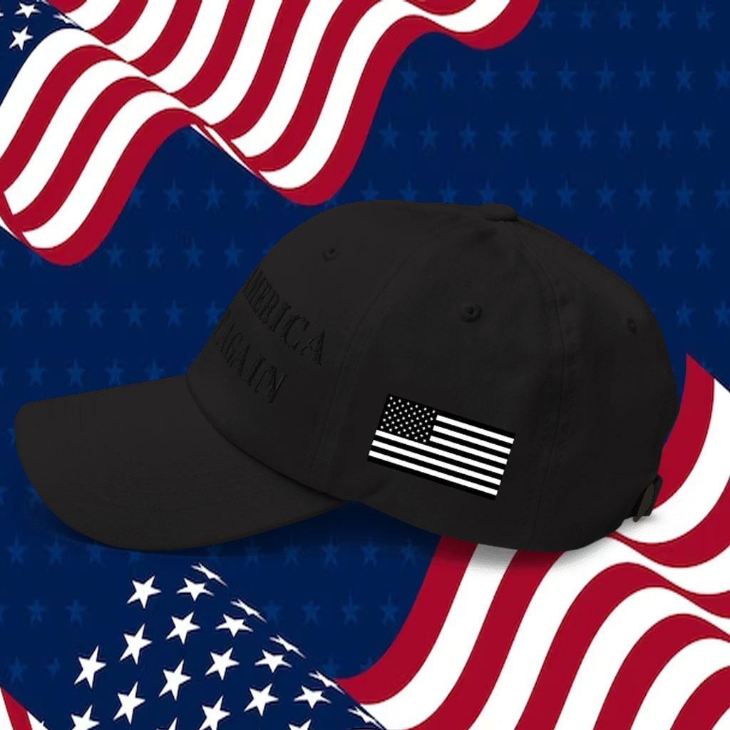 Donald Trump Dark MAGA Hat