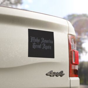 Elon Dark Gothic Maga Car Magnet