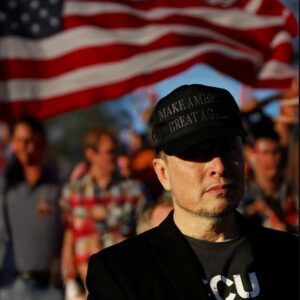 Elon Dark Maga Hat