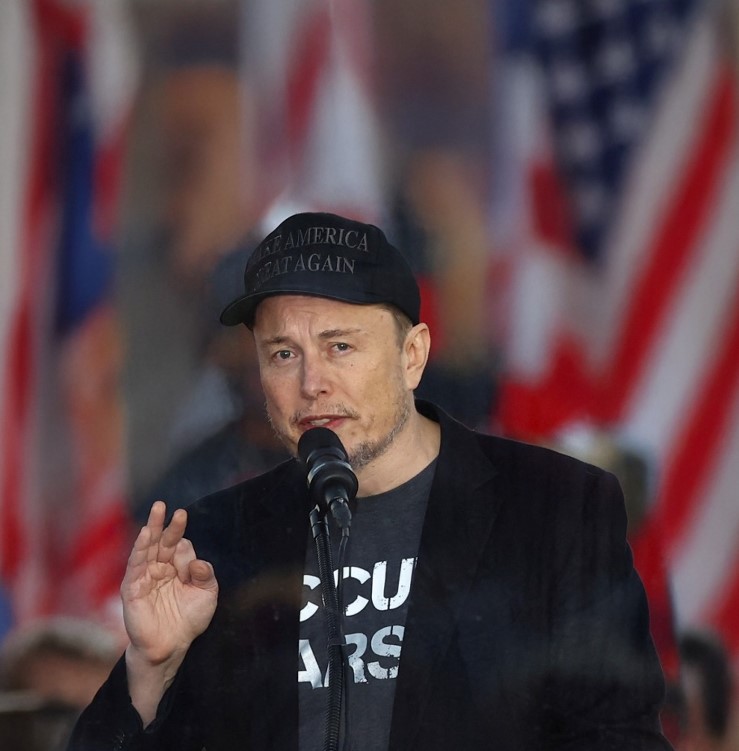 Elon Dark Maga Hat