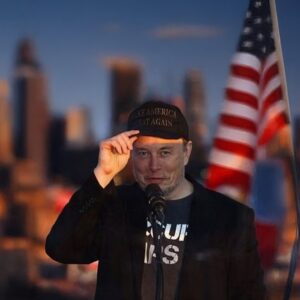 Elon Dark Maga Hat