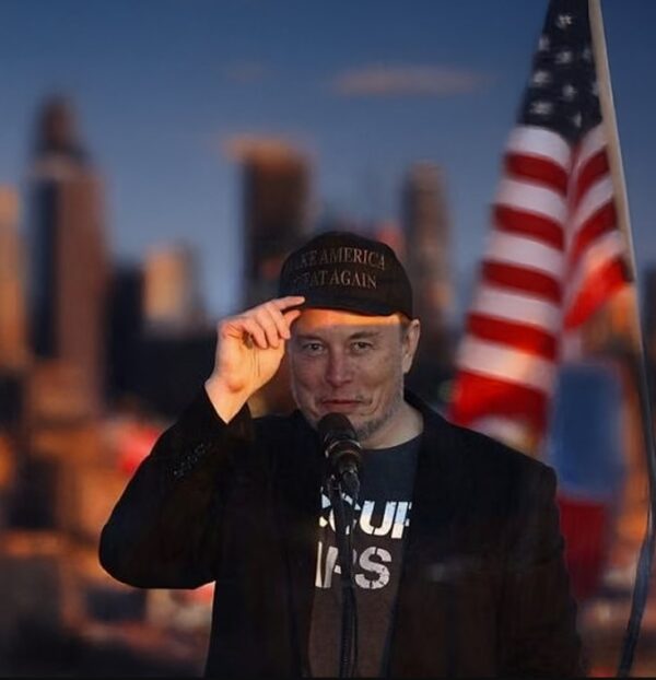 Elon Dark Maga Hat