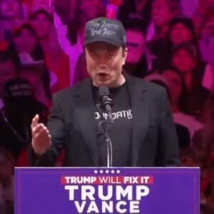 Elon Musk Dark Gothic MAGA Hat