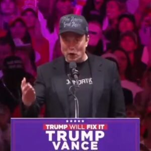 Elon Musk Dark Gothic MAGA Hat