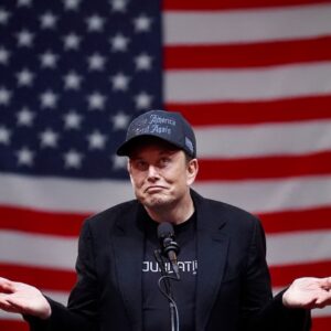 Elon Musk Gothic MAGA Hat