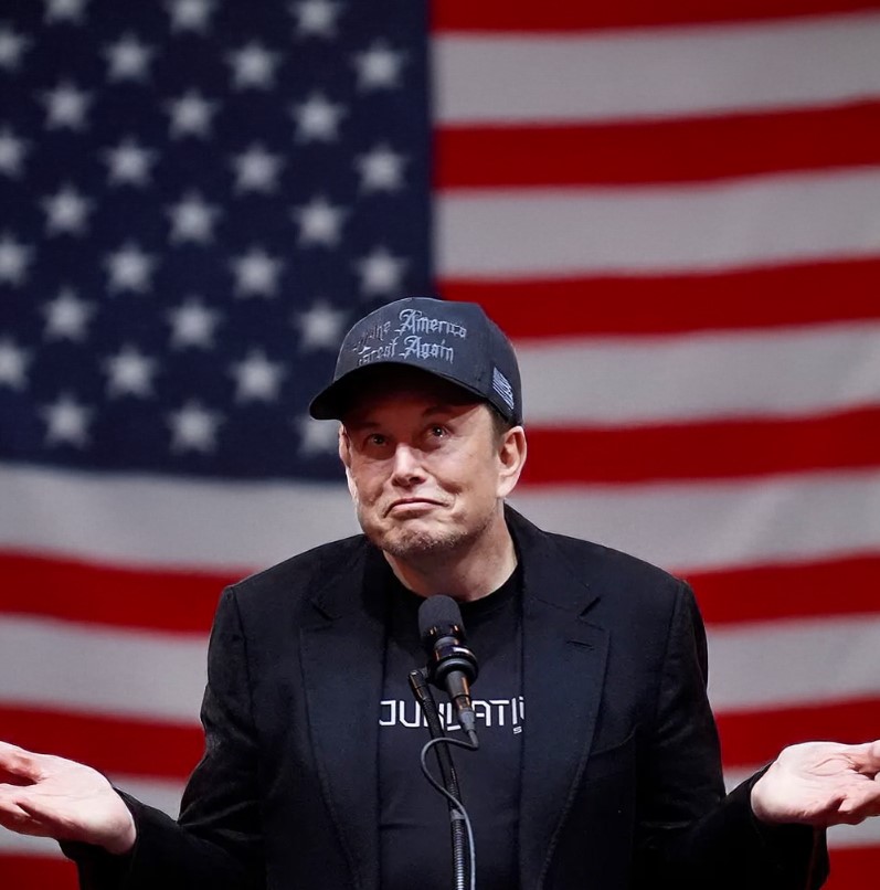 Elon Musk Gothic MAGA Hat
