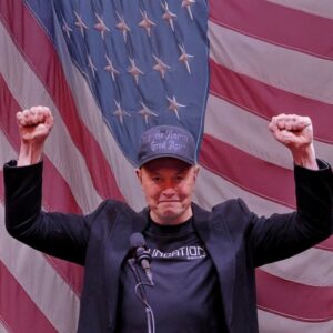 Elon Musk Gothic MAGA Hat