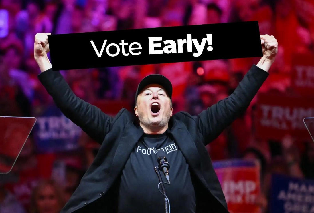 Elon Musk Gothic MAGA Hat