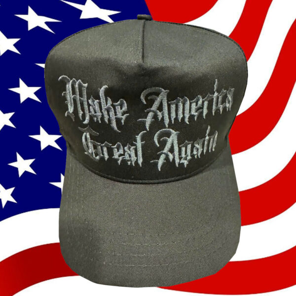 Elon Musk Gothic MAGA Hat