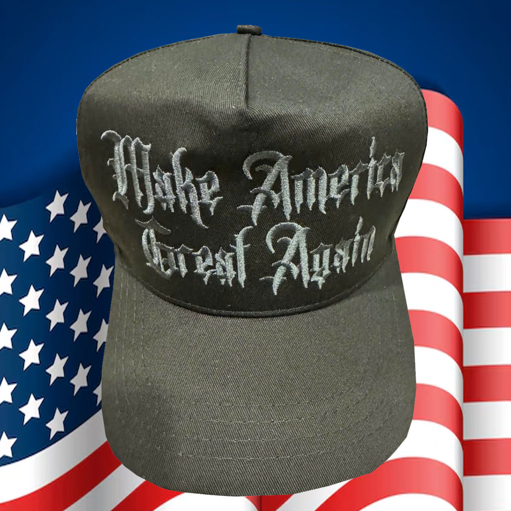 Elon Musk Gothic MAGA Hat