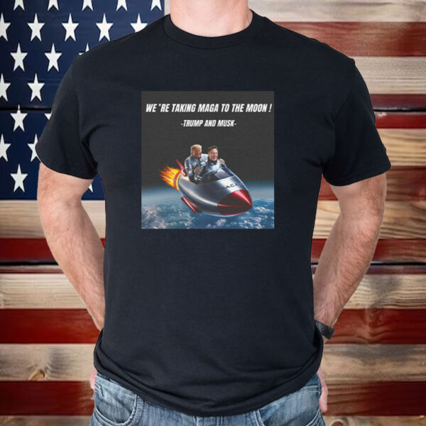 Elon Musk Supports Trump to Save Democracy, Dark MAGA Rally Shirt
