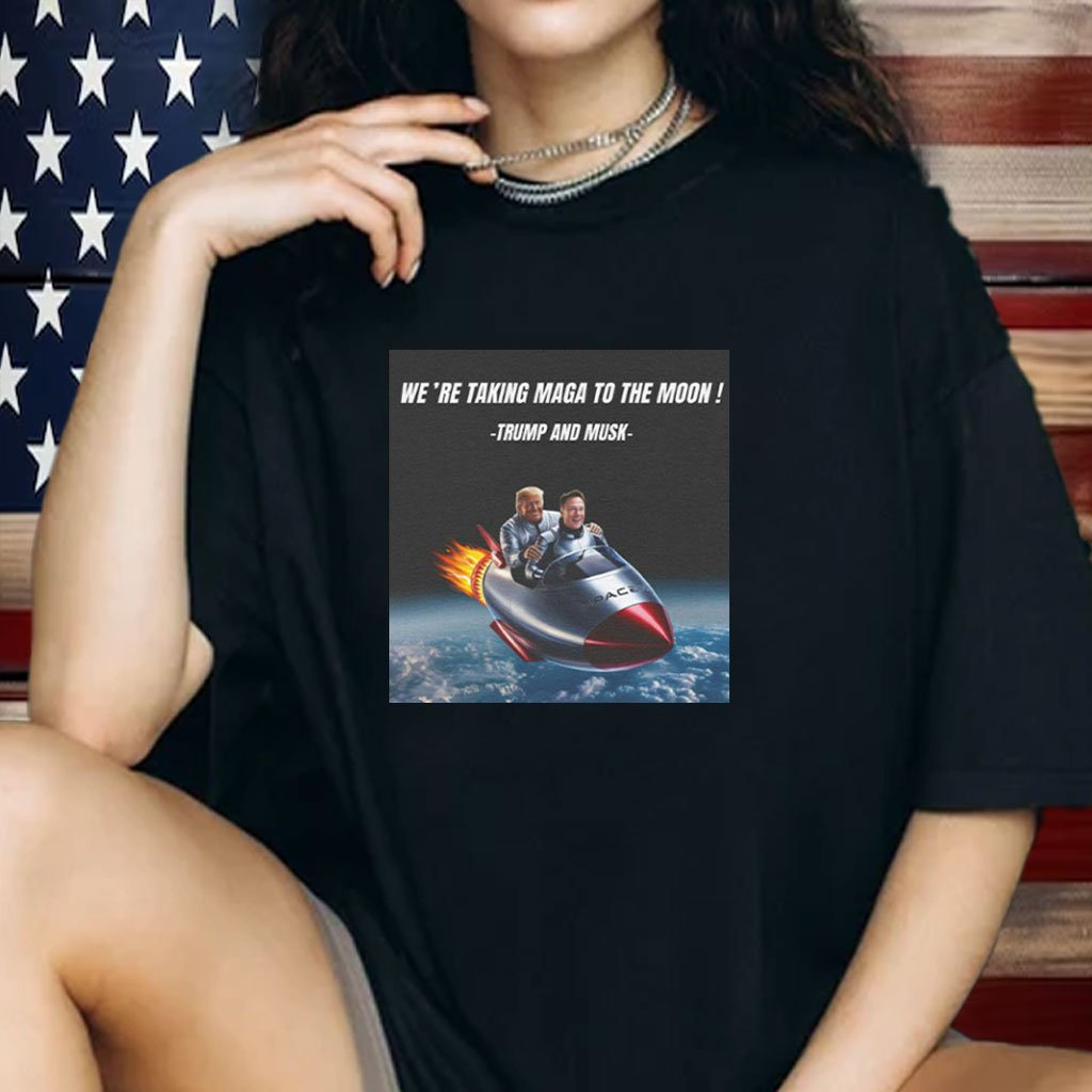 Elon Musk Supports Trump to Save Democracy, Dark MAGA Rally Shirt