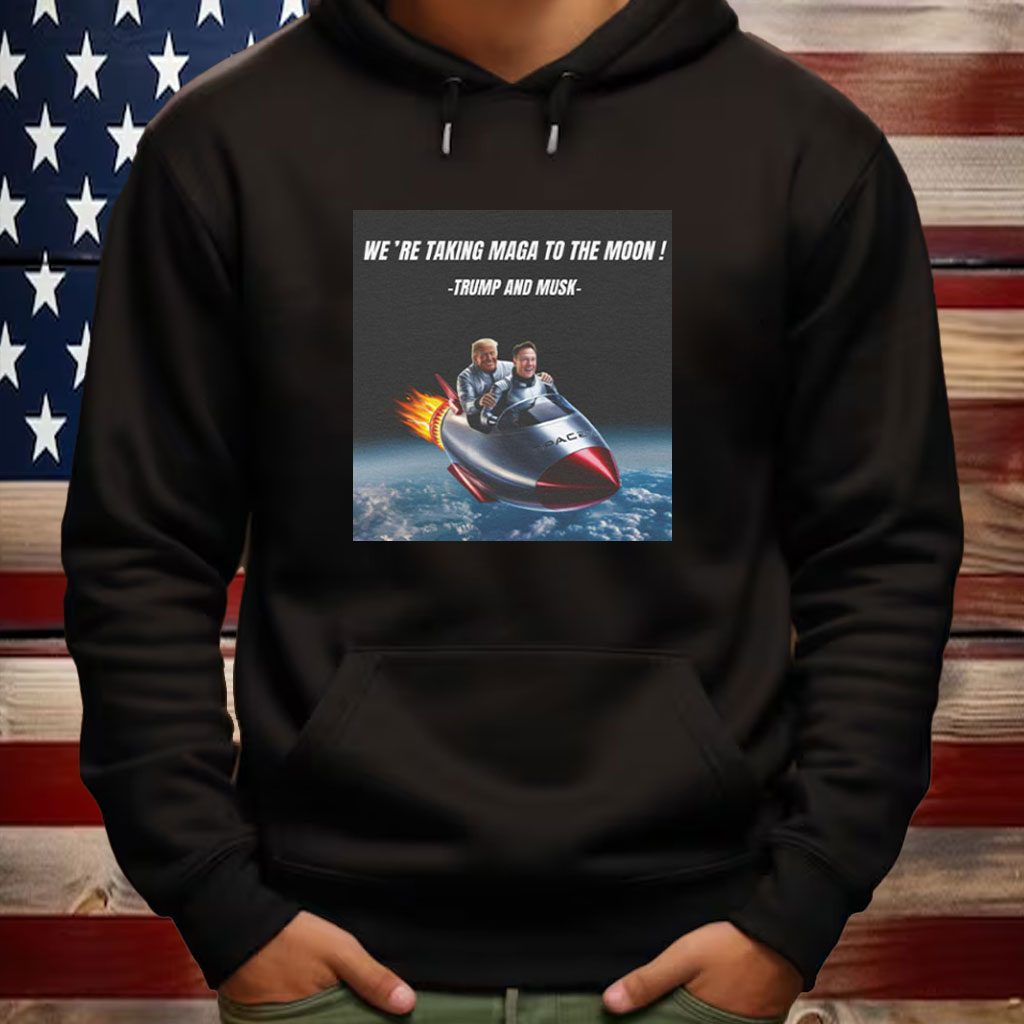 Elon Musk Supports Trump to Save Democracy, Dark MAGA Rally Shirt