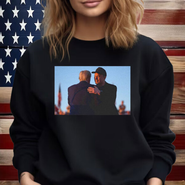 Elon Musk Supports Trump to Save Democracy Shirt